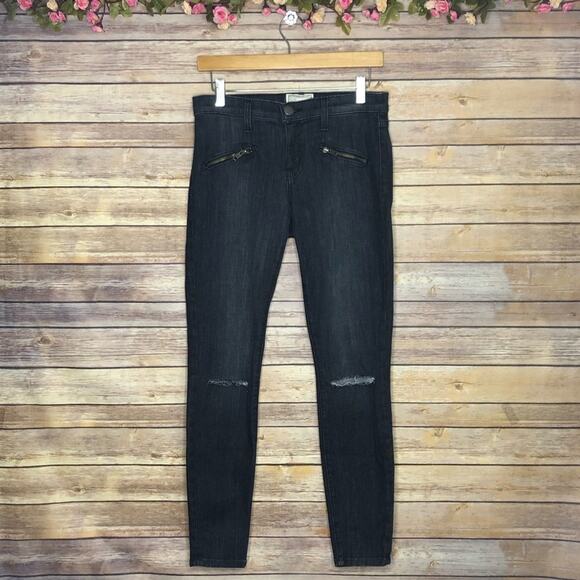 NWT Current/Elliott Distressed The Soho Stiletto Skinny Jeans - Picture 2 of 7